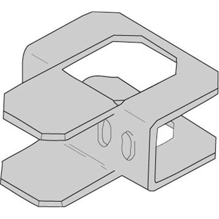 USB STRUCTURAL CONNECTORS Usp Lumber .63in. Steel Plywood Clips  PC58 - Pack of 250 PC58